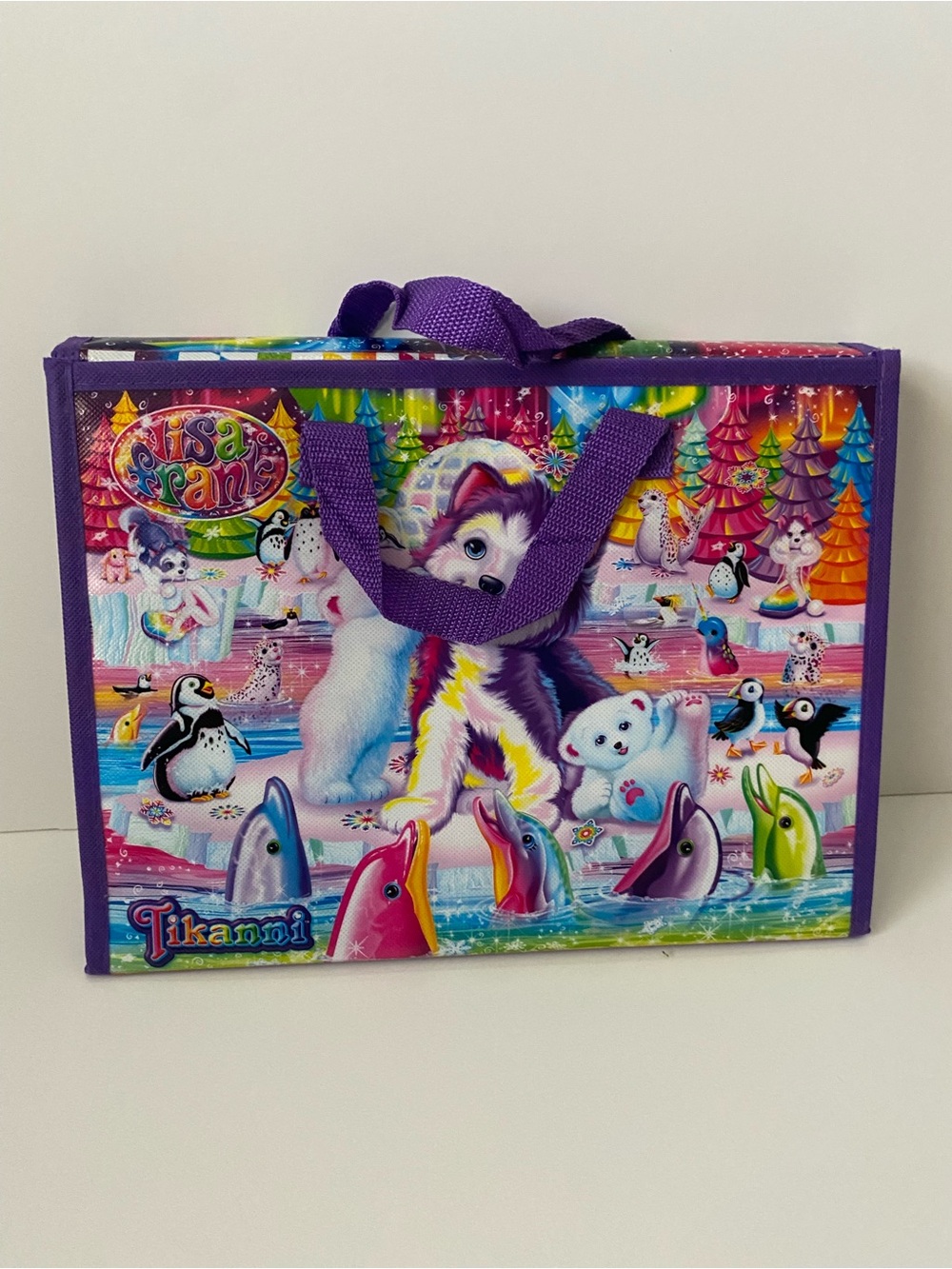 Lisa Frank NEW Portfolio storage Coloring and activity set Tikanni